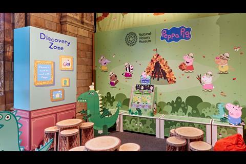 Peppa Pig Discovery Playroom, Natural History Museum